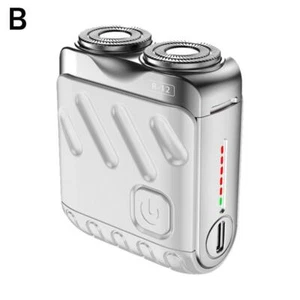 Mini-shave Portable Electric Shaver For Men Razor Rechargeable Travel- USB Q5S4 - Picture 1 of 28