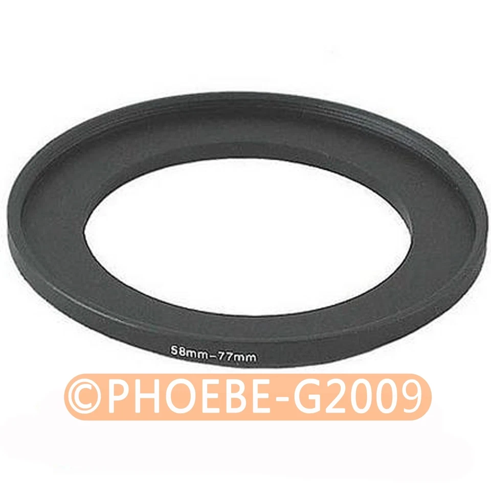 58mm to 77mm 58-77 mm Step Up Filter Ring  Adapter - Image 1 of 1