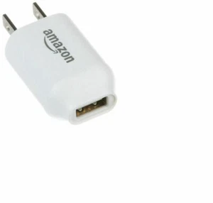 For AMAZON KINDLE USB AC WALL POWER ADAPTER CHARGER 4.9V 0.85A White - Picture 1 of 4