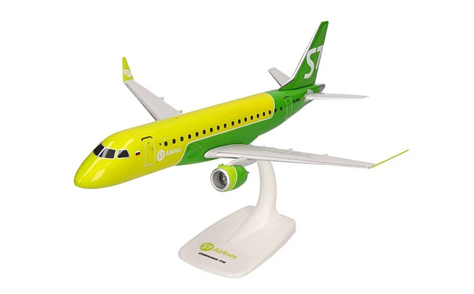 Modellini aerei di linea Herpa EMBRAER E170 AIRLINES S7 1:100 modellismo statico - Immagine 1 di 1