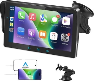Autoradio portatile 2023 più recente con Apple Carplay e Android Auto - Foto 1 di 3