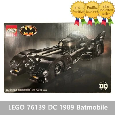 LEGO 76139 DC 1989 Batmobile Set 3306 pieces / Brand New Sealed Package Box_ - Image 1 of 3