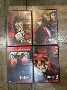 (Set of 4) Hellsing Volumes 1-4 Anime DVD Impure Souls,Blood Brothers,Eternal.. - Picture 1 of 6