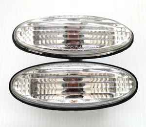 2 CLEAR FENDER LIGHTS SIDE INDICATOR FOR FORD COURIER PE PG PH 98 - 05 00 01 02 - Picture 1 of 6