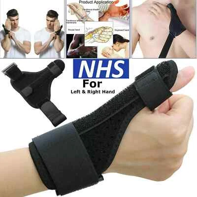 BODY-PLUS NHS Medical Wrist Thumb Hand Spica Splint Support Brace Stabiliser Arthrities UK