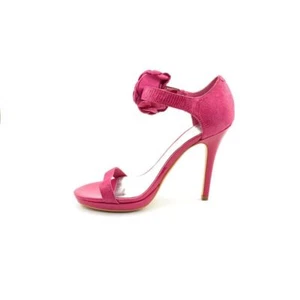 Scarpe con tacco INC International Concepts Kristen da donna in pelle rosa con plateau 10 - Foto 1 di 2