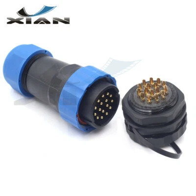 SD28 10A 380V 16pin Waterproof Connector,Industrial Electrical Wire Connector - Image 1 of 4