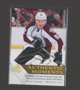 2012-13 SP Authentic Limited Autographs #156 Gabriel Landeskog - Picture 1 of 1