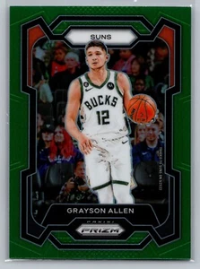 Grayson Allen Green Prizm Bucks 2023-24 Panini Prizm Basketball - Picture 1 of 2