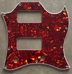 Custom For Gibson SG TV Jones Full Face Style Guitar Pickguard Red Tortoise - Picture 1 of 4