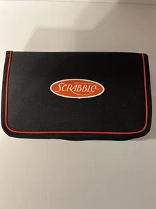 Scrabble Travel Size Game Folio Edition In Zippered Case Portable Board Game - Picture 1 of 18