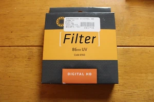 Promaster 86MM Digital HD UV Filter #8160 Schott Optical Glass Enhancer [3 i1-a] - Picture 1 of 3