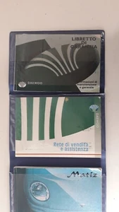 Manual De Uso Y Mantenimiento Daewoo Matiz Con Portalibro Y Garantía Original - Imagen 1 de 24