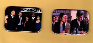 LAW AND ORDER T V SHOW 2 KÜHLSCHRANKMAGNET 2"" X 3"" MIT ABGERUNDETER ECKE - Bild 1 von 4