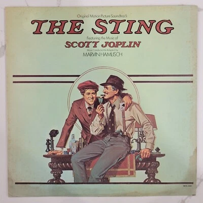 Marvin Hamlisch - The Sting Original Movie Soundtrack Vinyl LP - 1974 - MCA-2040 - Image 1 of 4