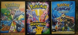 Pokemon Jirachi Wish Maker, Johto League Champions Collectors Edition,  1st DVDs - Picture 1 of 4