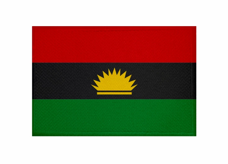 Aufnäher Republik Biafra Fahne Flagge Patch 9 x 6 cm Foto 1 de 1