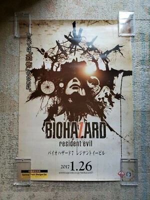 Biohazard Resident Evil 7 PS4 Capcom Promo B2 Poster - Image 1 of 4