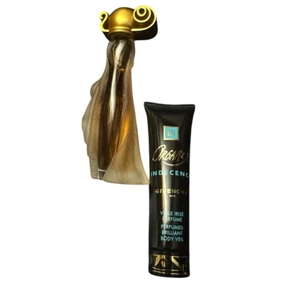 Vintage Givenchy Organza Indecence Spray Perfume 15ml 1/2 oz + Lotion - Image 1 of 4