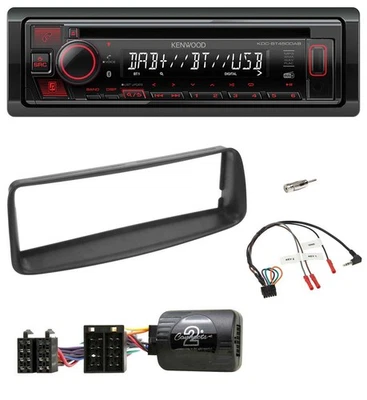 Kenwood Lenkrad CD USB Bluetooth DAB Autoradio für Peugeot 206 CC 2003-2008 - Bild 1 von 4