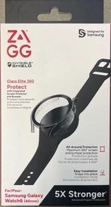 ZAGG Glass Elite 360 Ochraniacz ekranu do Samsung Galaxy Watch 6 / 40mm - Zdjęcie 1 z 2