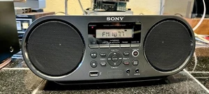 Sony ZS-RS60BT CD Ghettoblaster mit Bluetooth, NFC, AM/FM, USB, Kopfhörer/Line-In Buchsen - Bild 1 von 10