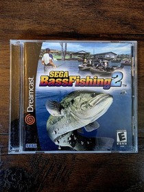 Sega Game RARE Sega Bass Fishing 2 DREAMCAST Complete WOW!