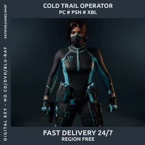 Call of Duty Warzone BO6 - Cold Trail Operator Skin COD Black Ops Monster - Picture 1 of 1