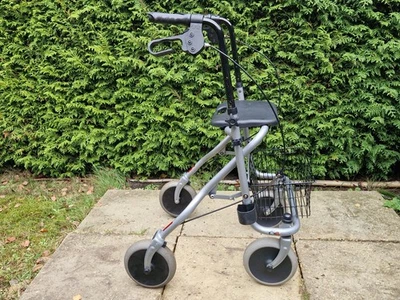 Standard Rollator - "B & B" mit Gehstockhalter und Korb - Bild 1 von 2
