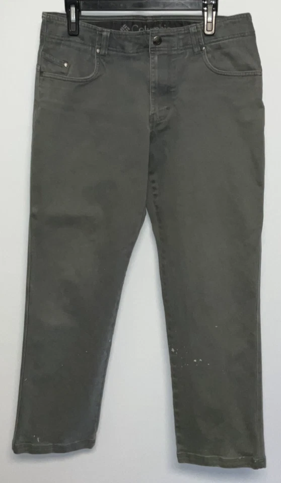 Columbia Jeans Men's 34X30 Green - Image 1 of 3