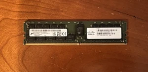 MICRON 32 GB DDR4 SERVER RAM PC4-2666V 2Rx4 MTA36ASF4G72PZ-2G6D1SG, SKU 18164 - Afbeelding 1 van 2