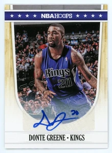 2011-12 Panini NBA Hoops Donte Greene Auto Autograph Kings #210 - Bild 1 von 1