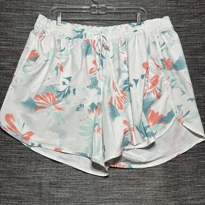 Pantalones Cortos Columbia Para Mujer Talla 2X Blanco Floral Elastizados Omni Tono 1961052 Foto 1 de 4