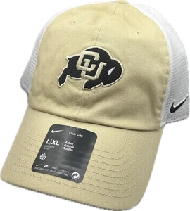 Colorado Buffaloes Nike Gold Unstructured Mesh Club 79W Cap Hat - Size: L/XL - Picture 1 of 6