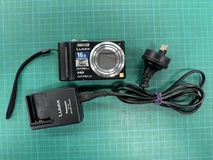 Panasonic LUMIX DMC-TZ10 Compact Digital Camera 12.1MP Battery and Charger - Picture 1 of 18