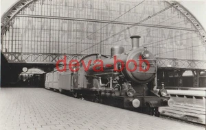 Niederländische Eisenbahn Foto NS 2100 Class 2120 Amsterdam 1931 4-4-0 Lok - Bild 1 von 1
