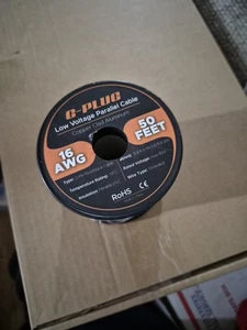 G-STECKER 16 AWG Elektrischer Draht - 50 Fuß verzinntes Kupferkabel mit flexiblem PVC... - Bild 1 von 3