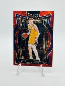 Panini Select 2024-25 - Concourse Dalton Knecht #91 Red Cracked Ice Prizm (RC) - Imagen 1 de 2