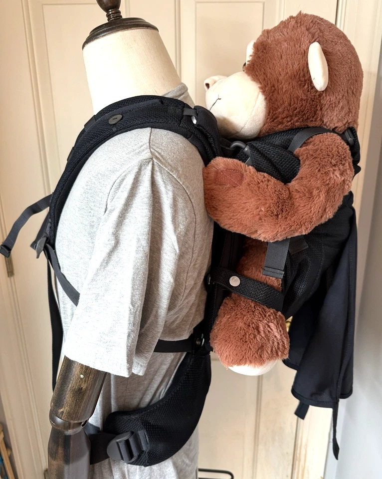 Рюкзак для переноски ребенка STOKKE MyCarrier регулируемый сзади черный - Изображение 1 из 4