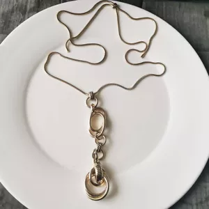 New 32" Chicos Loops Pendant Necklace Gift Fashion Women Party Holiday Jewelry - Picture 1 of 3