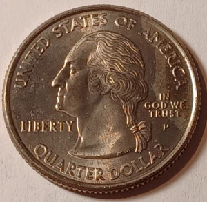 2000-P 25C Mass 50 States Quarter, Numerous Errors, BU Condition - Picture 1 of 7