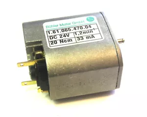 Bühler Getriebemotor 24V superslow nur 1,2 Upm 1.61.065.470 1 Stück - Bild 1 von 2