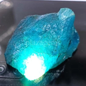 182 Karat natürlicher Kaschmir blauer Saphir grob zertifiziert loser Edelstein 5 ARQ - Bild 1 von 10