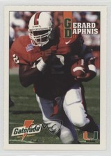 1996 Gatorade Miami Hurricanes Gerard Daphnis