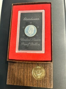 1973 S. Eisenhower Dollar 40% Silver - Proof in OGP - Picture 1 of 3