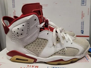 Nike Air Jordan 6 Retro "Alternate" Hase / Größe 11 384664 113 Gym Red Gebraucht  - Bild 1 von 12