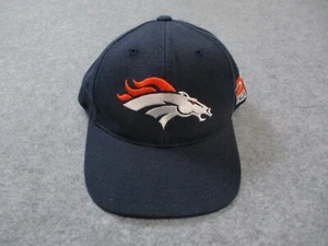 VINTAGE Denver Broncos Hat Cap Mens One Size Blue Sports Specialties Plain Logo - Picture 1 of 14