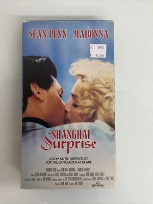Shanghai Surprise (VHS, 1986) Romantic Adventure Sean Penn - Image 1 of 4