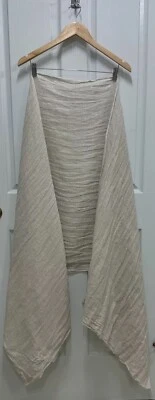 Bufanda grande de lino Estilo Emporio  Foto 1 de 4