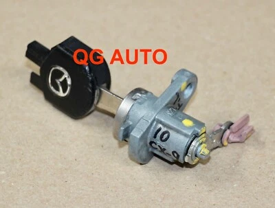 Mazda CX-9 2007-2010 cilindro de bloqueo de puerta del conductor delantero izquierdo con llave/fabricante de equipos originales Foto 1 de 4